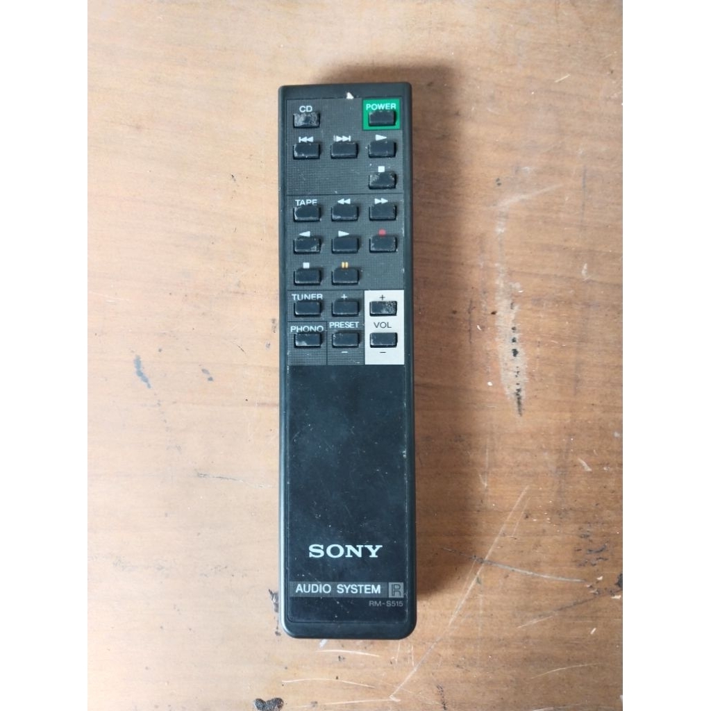 REMOT SONY AUDIO SYSTEM