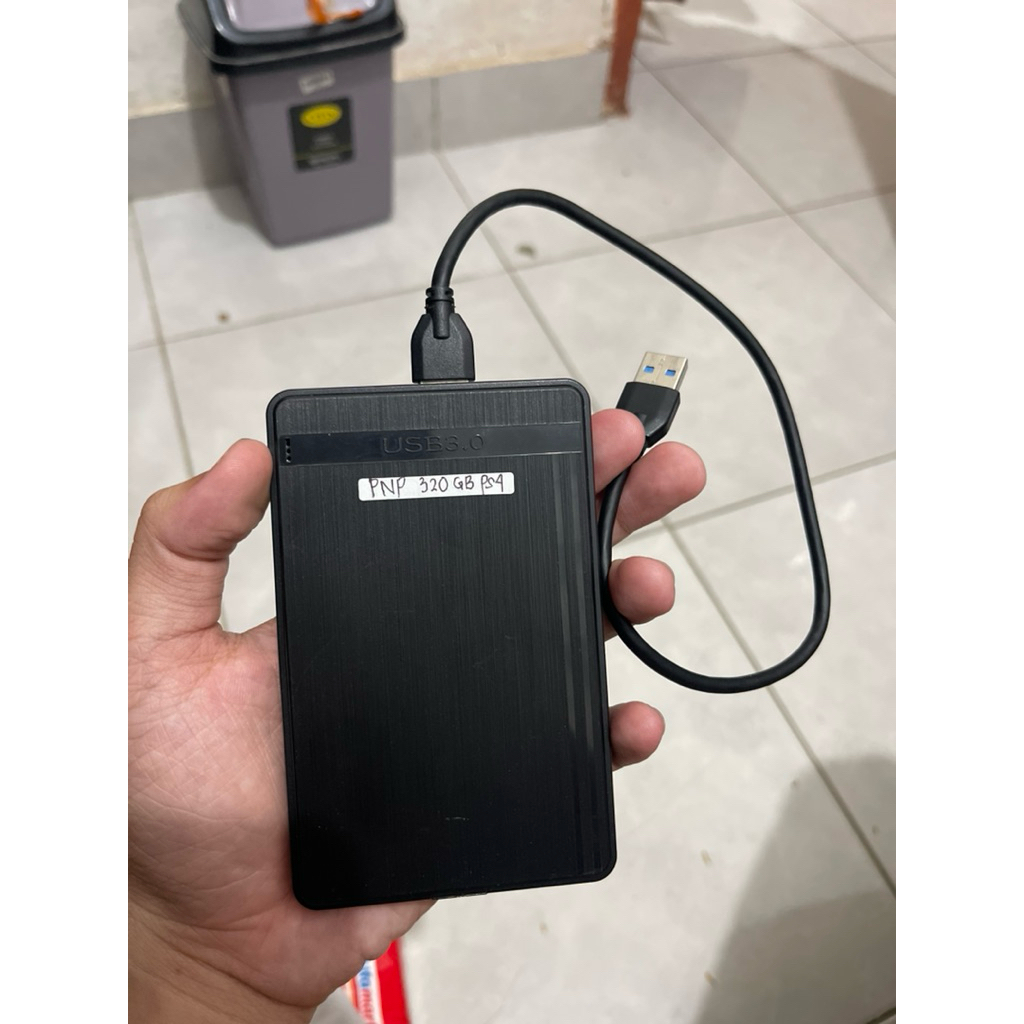 HDD PNP PS4 HEN 320GB GAME PS 4 HEN HARDDISK ESKTERNAL