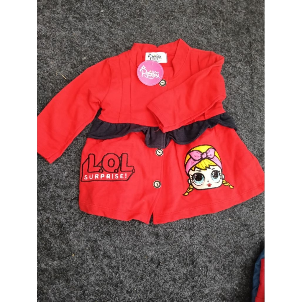 preloved jaket bayi perempuan