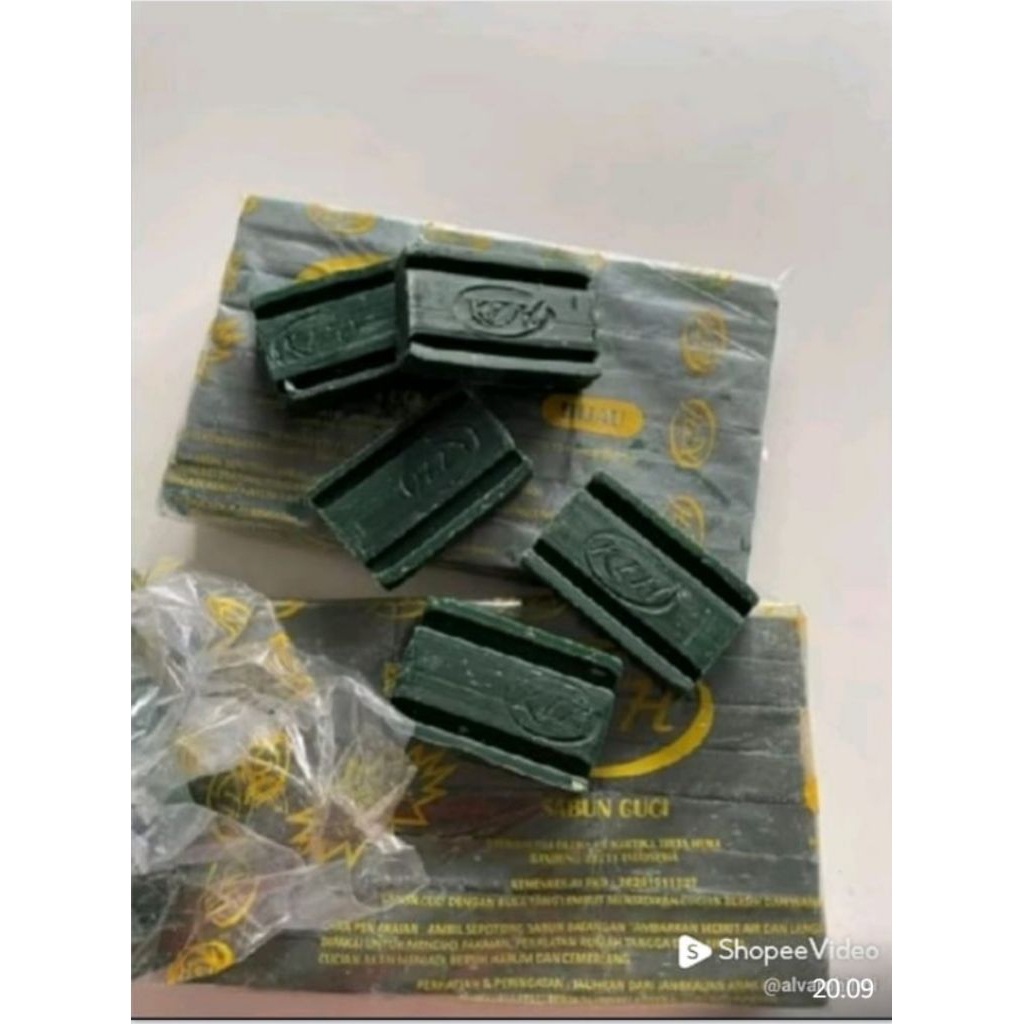 Sabun Batang KTH Hijau 1pak isi 24pcs