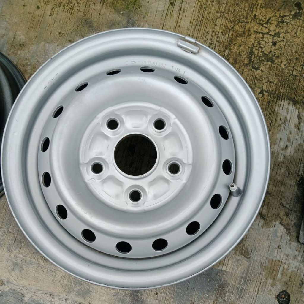 Jual KR07 pelek ban besi ring 13 baut 5 cocok untuk granmax 1.3 1.5