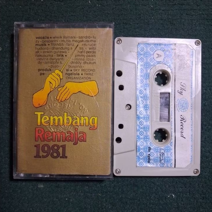 Kaset Tembang Remaja 1981 di iringi Transs