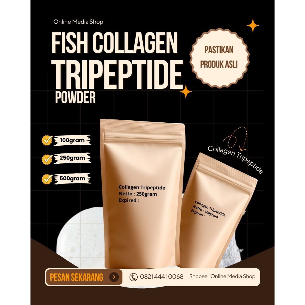 FISH COLLAGEN TRIPEPTIDE 250 GRAM