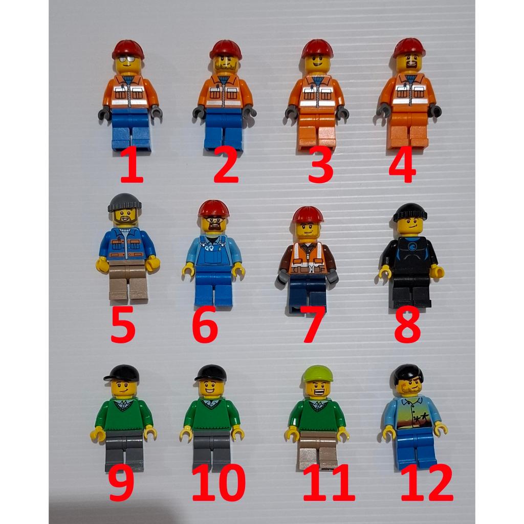 Lego city minifigure ori 2