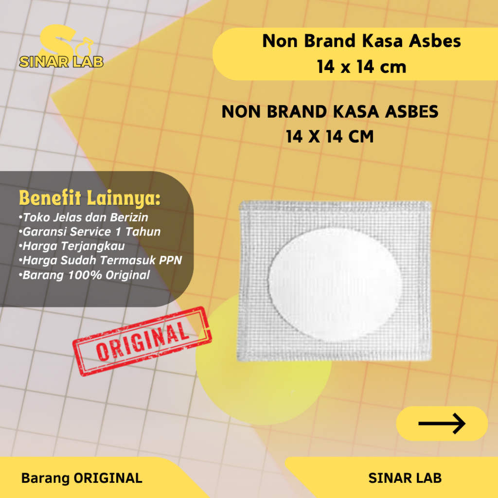 Non brand kasa asbes laboratorium