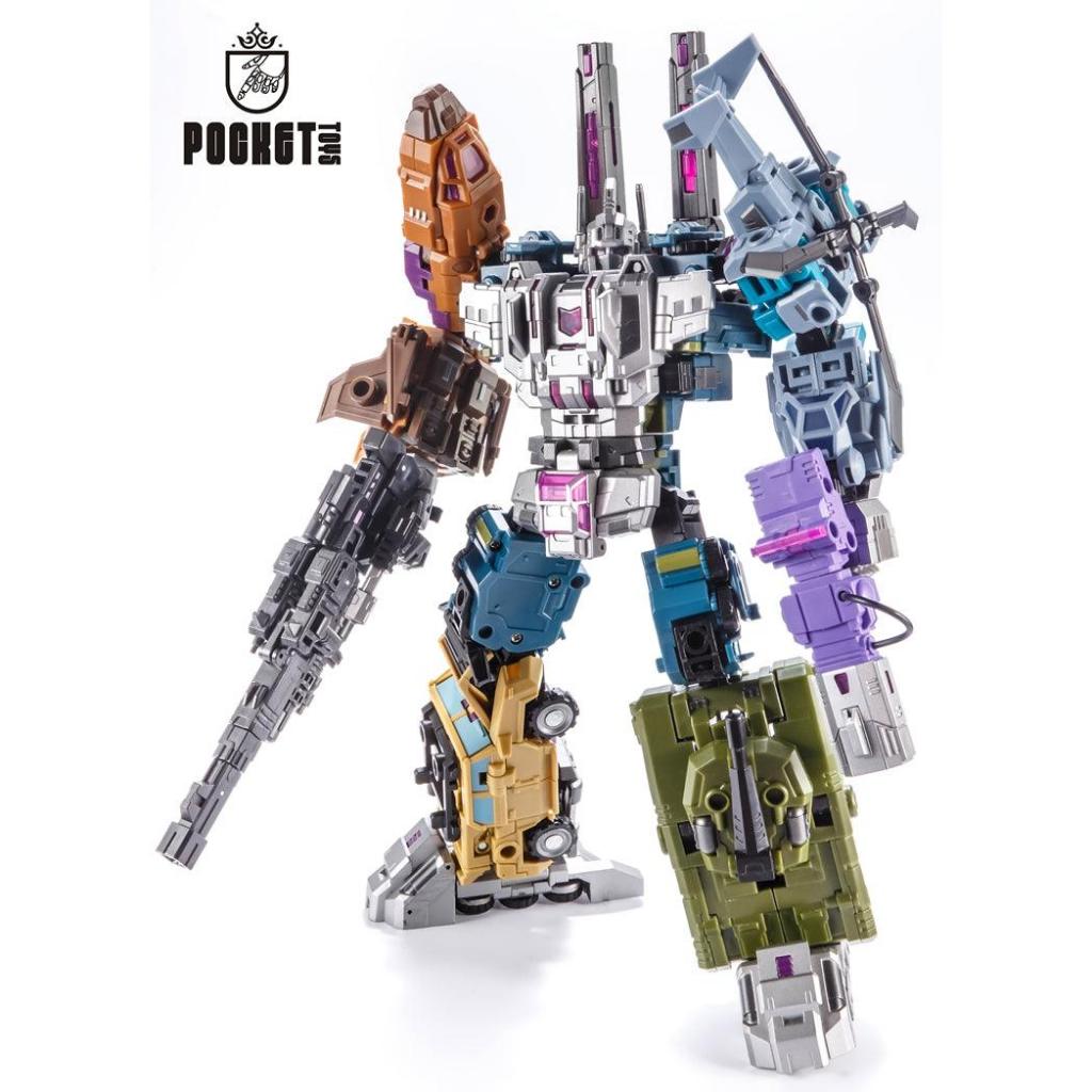Pocket Toys PT05 Ruiner B Transformers Bruticus KO Iron Factory War Giant