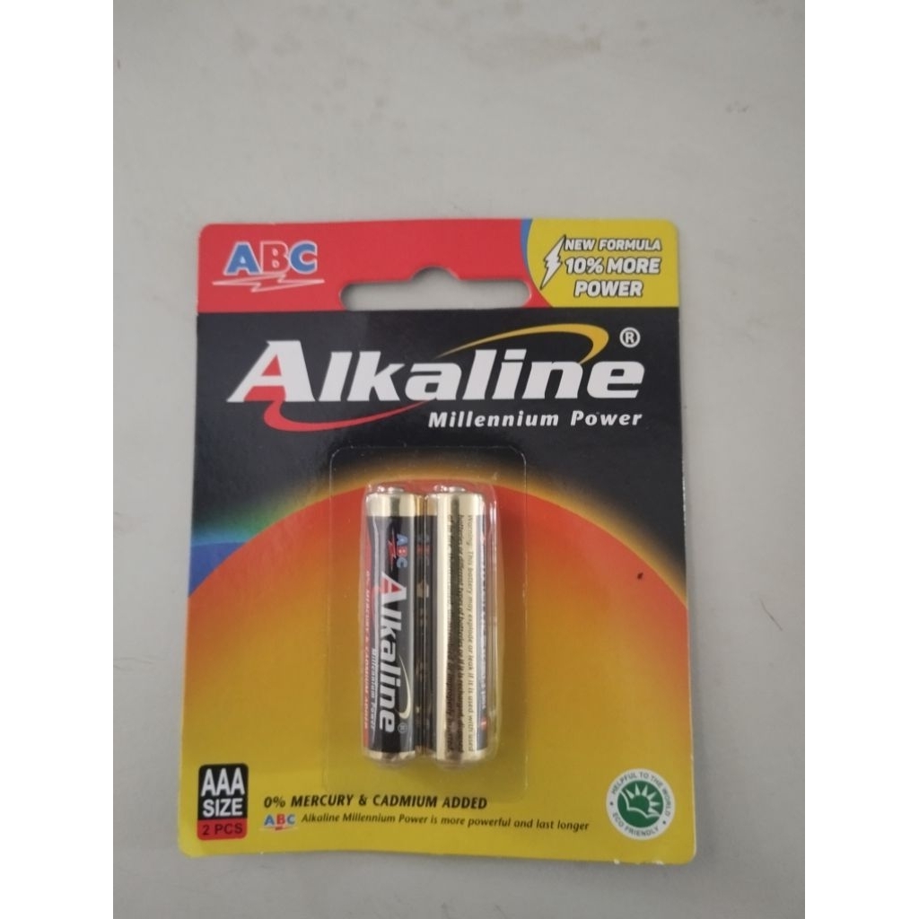 Baterai Alkaline AAA, AA, alkaline 9V kotak