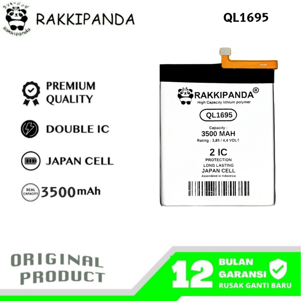 RakkiPanda - QL1695 Samsung A01 Batre Batrai Baterai