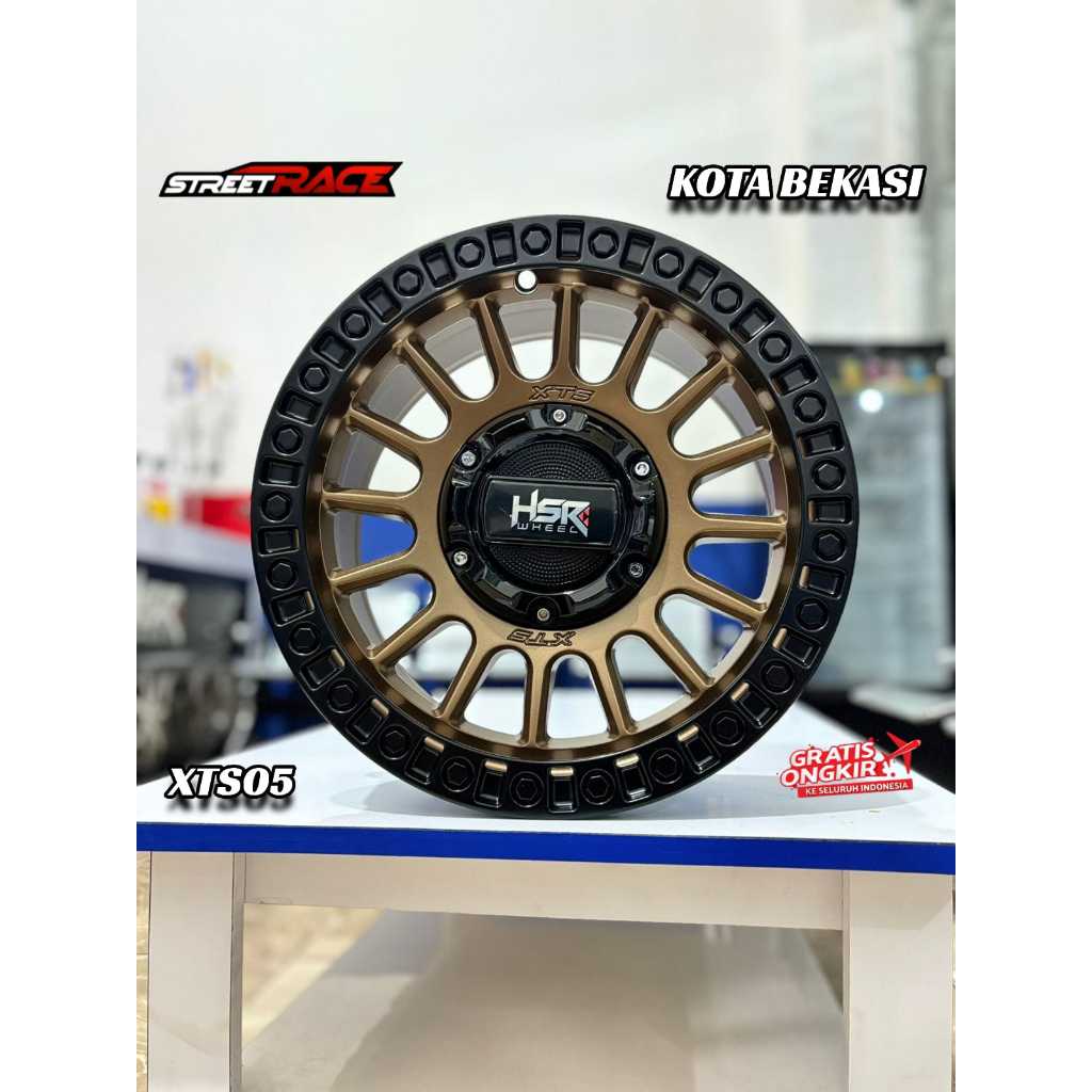 Velg Offroad Hsr Xts05 R14 Lubang 9 Lebar 7 Buat MobilFutura L300 Kuda VELG RING 14