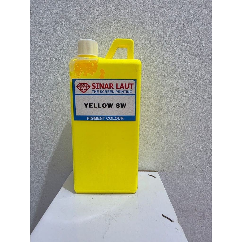 pigment biang warna (YELLOW SW), biang warna cat rubber,extender,gl,tembok,dll 1000gr