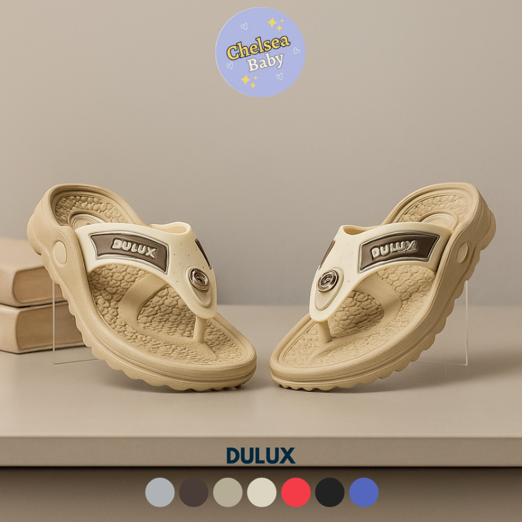 SALE 12.12 Chelseababy (Size 24-35) JEPIT CLASSIC Dulux 305 C D Sandal Anak Laki-Laki Tampil Stylish