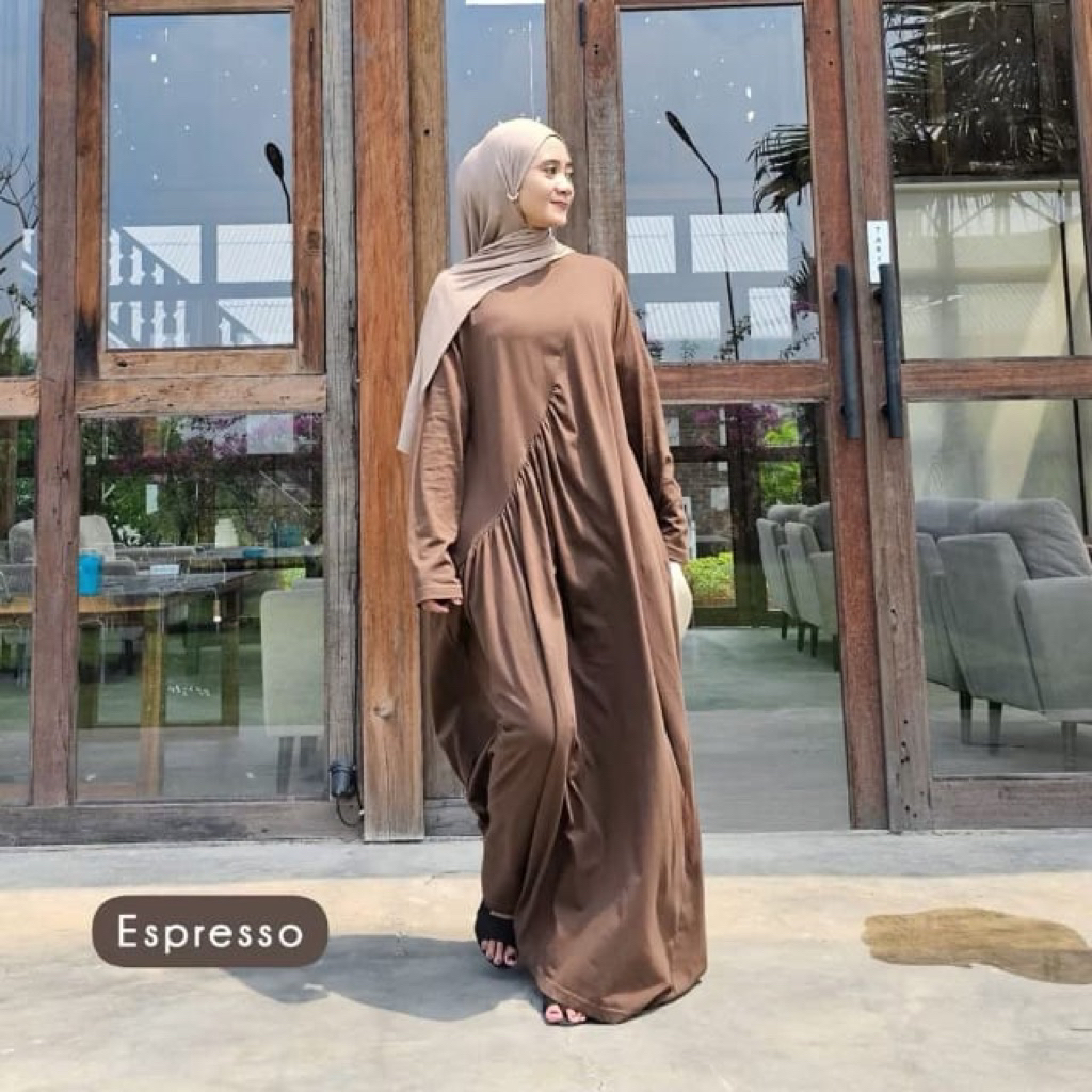 Kiana Dress rayon tuil premium | Gamis rayon tuil