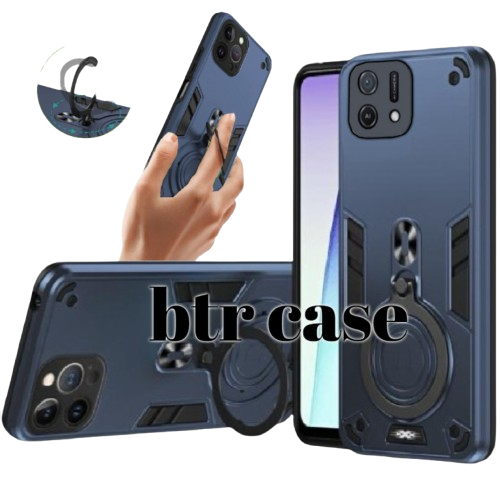 CASING HP UNTUK OPPO A16 OPPO A16K CASE ROBOT HIT EYE RING PROTEKSI CAMERA CASING STANDING COVER