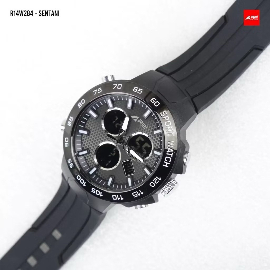 JAM TANGAN DIGITAL DAN ANALOG PRIA SENTANI AREI ORIGINAL 284