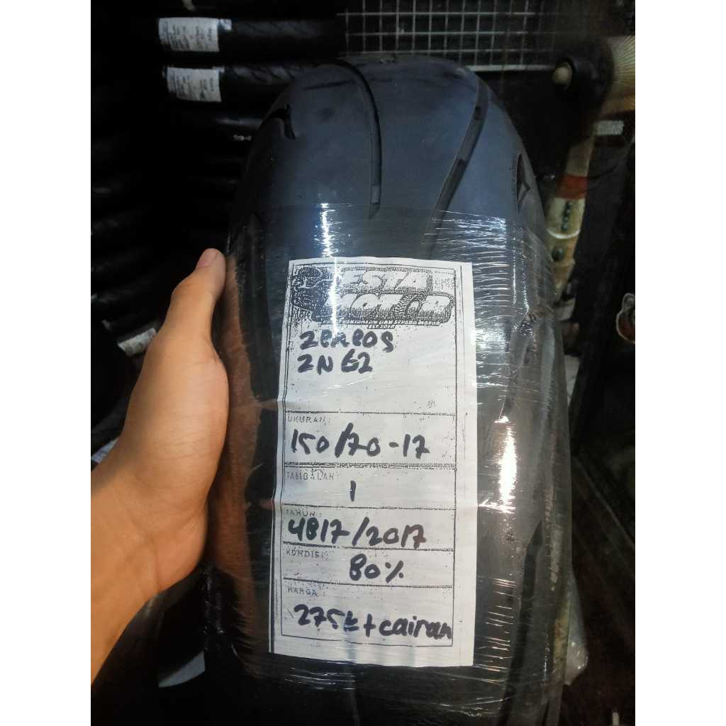 BAN COPOTAN ZENEOS ZN 62 RING 17 UKURAN 150 60 17 KODE4817