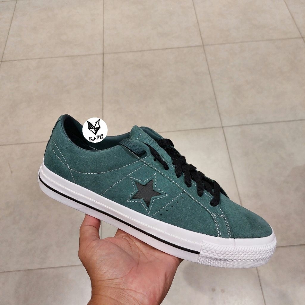 Sepatu converse Cons One Star Green White