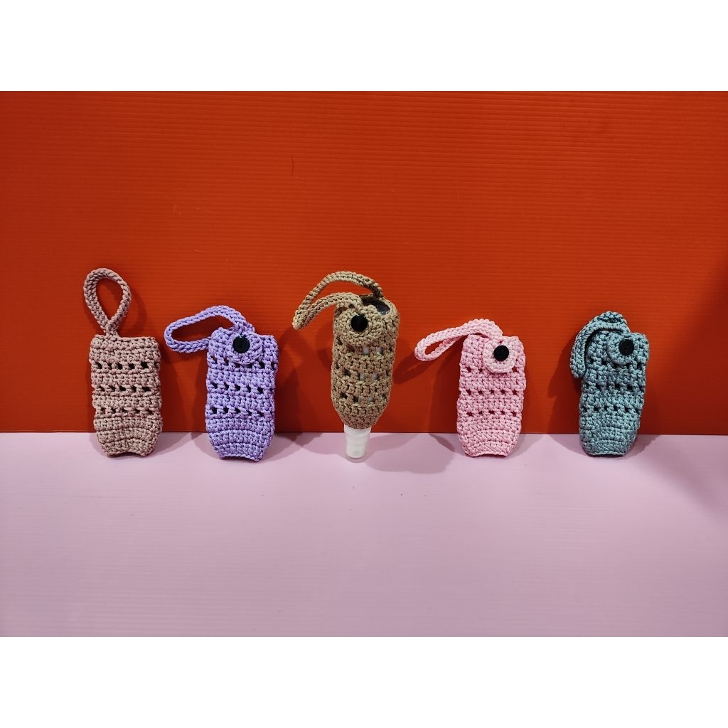 Hand Sanitizer Holder Rajut