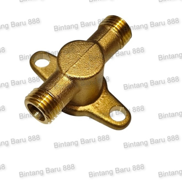 TU26 DISCHARGE METAL 1 Head Kiri / 2 Head Kanan KUNINGAN mesin sprayer semprot hama TU 26