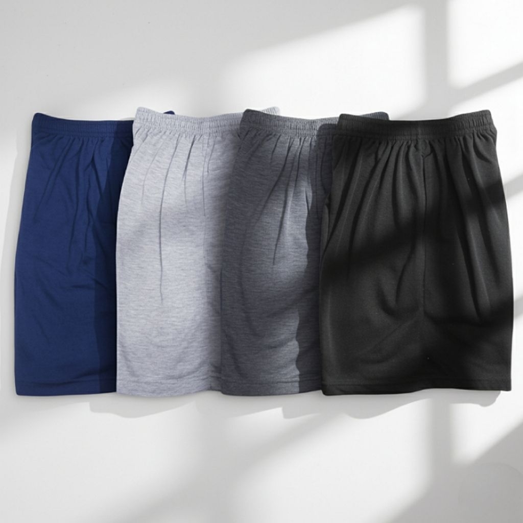 Celana Pendek Santai Pria // Celana Pendek Pria Bahan Kaos Babyterry