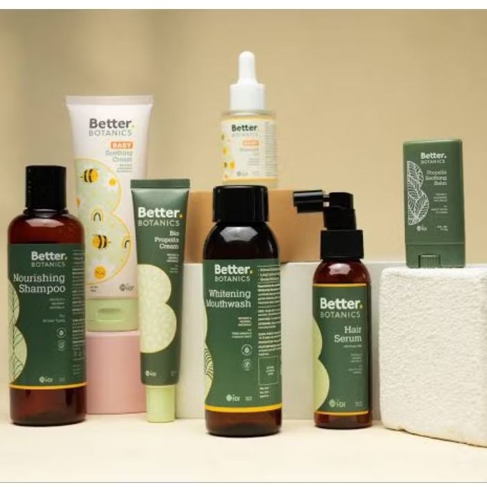 bee botanics shampoo, bee botanics serum rambut, bee botanics bio propolis cream, bee botanics facia