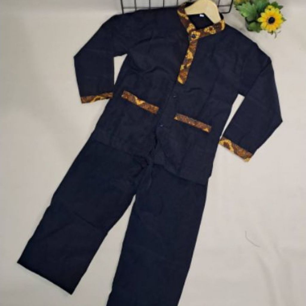 baju  pangsi anak sd/tk laki laki usia 5-12 tahun/baju adat sunda/baju silat anak termurah terkini