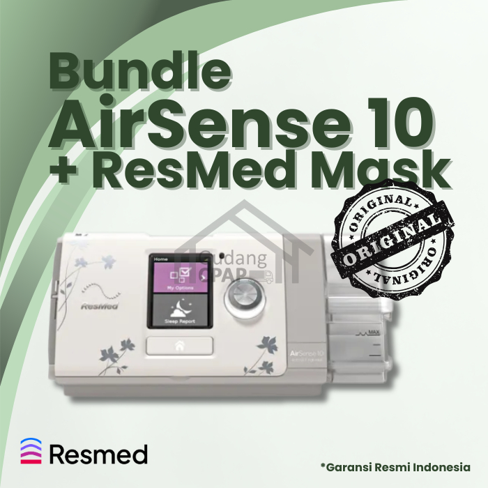 Bundle ResMed AirSense 10 AutoSet For Her + ResMed Mask