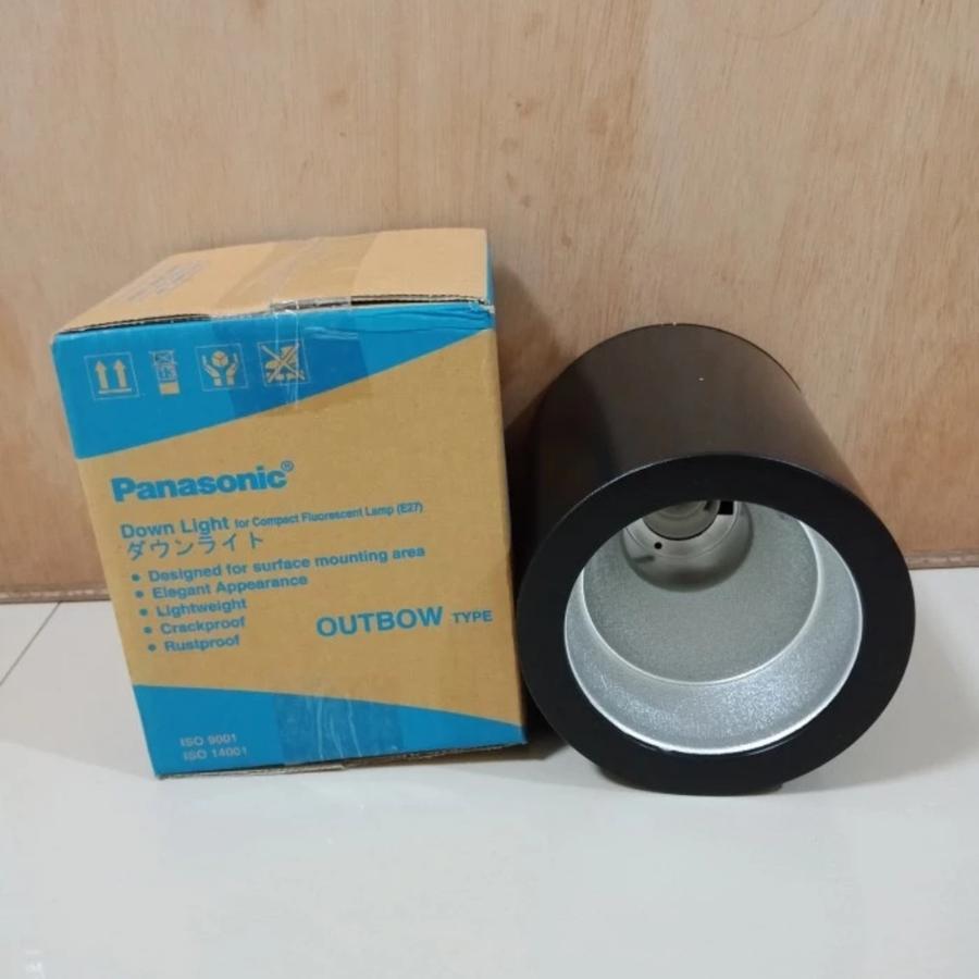 PANASONIC KAP LAMPU DOWNLIGHT OUTBOW 4IN 4" 4INCH HOUSING OB BOHLAM FITING E27 NLP72306 NLP72305 BUL