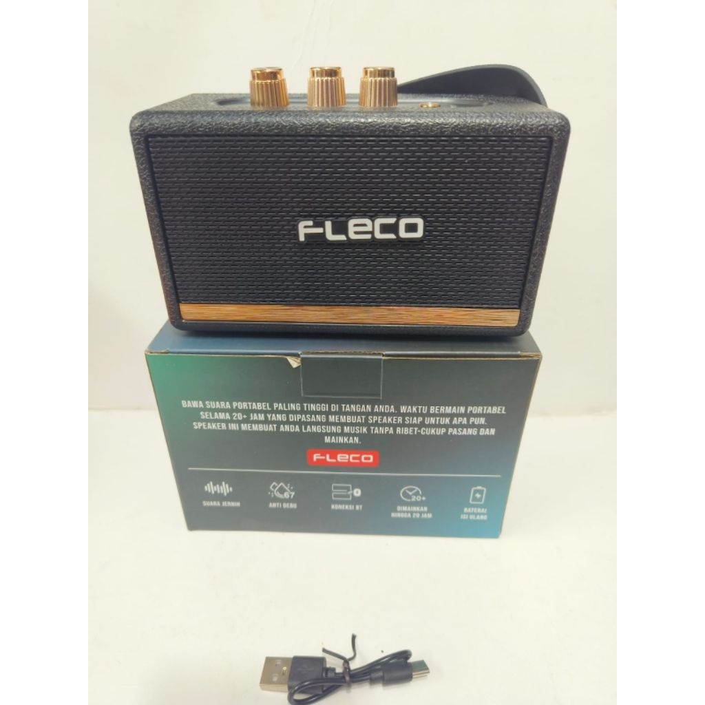 Speaker Portable Fleco F-4086 Pro / Speaker Bluetooth Wireless COD