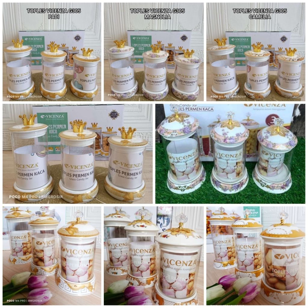 toples candy Vicenza g-301 g-305 camelia lily magnolia padi