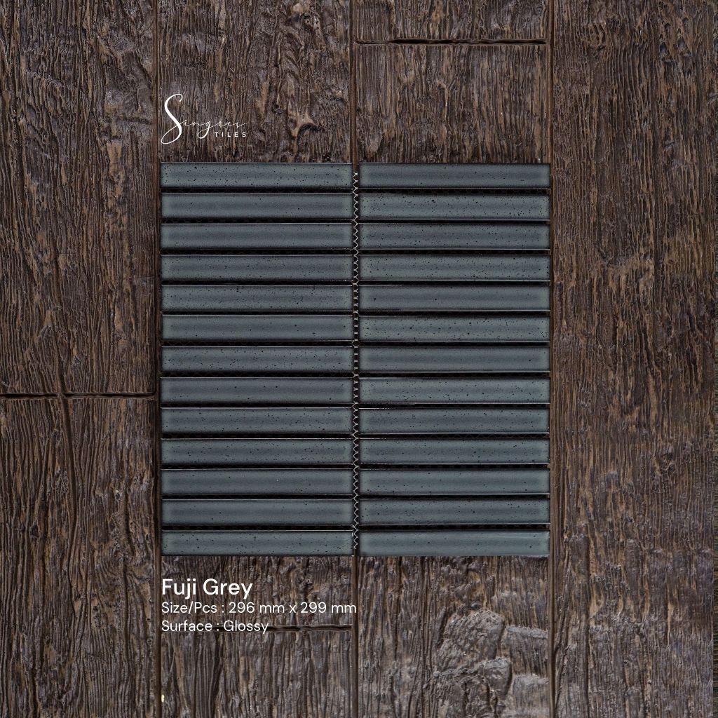 Singres Tiles - Grey Fuji Singres Mosaic Tiles