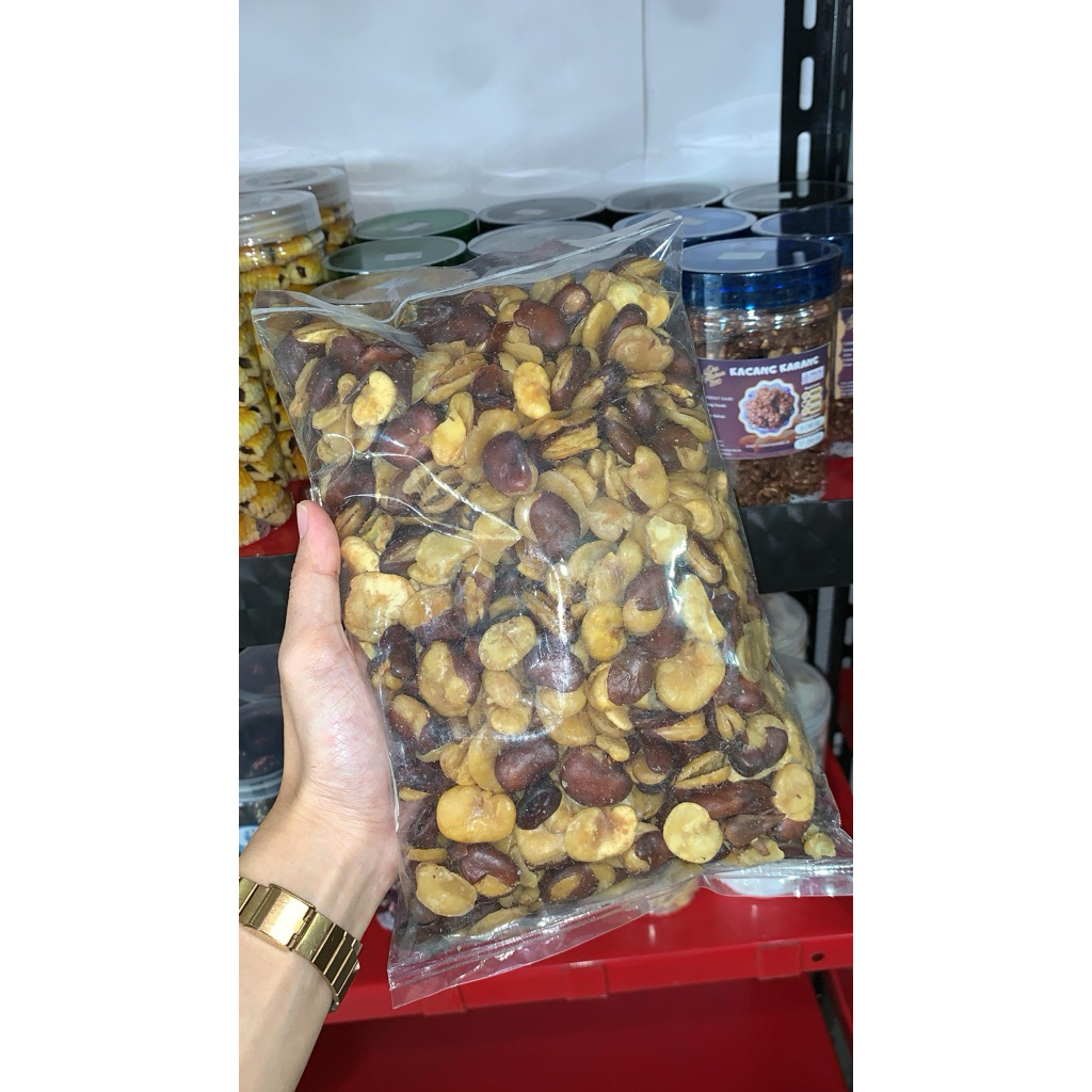 KACANG KORO KULIT JAIPONG CEMILAN RUYA
