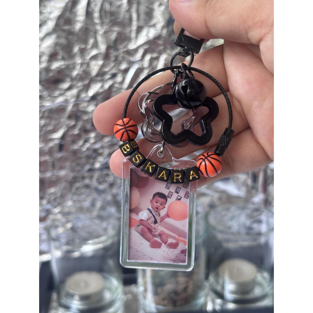 Gantungan Kunci Custom Nama Dan Foto