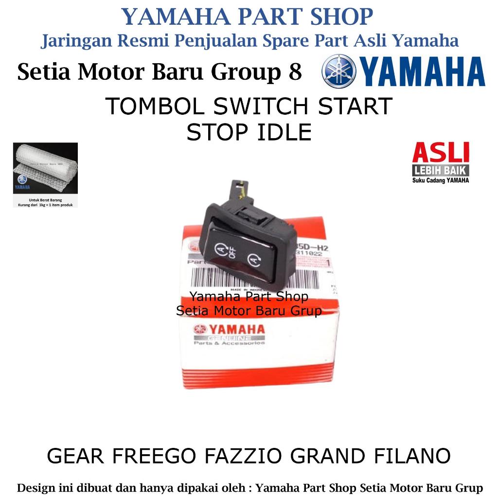 Tombol Switch Start Stop Idle Fazzio Gear Freego Grand Filano Asli Yamaha Surabaya B5D-H277A-00