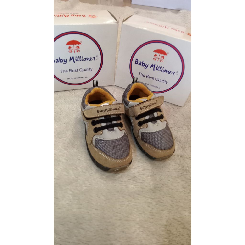 Sepatu Anak Baby Millioner BMLB 96 / Sepatu Anak Laki-Laki / Sneakers Anak