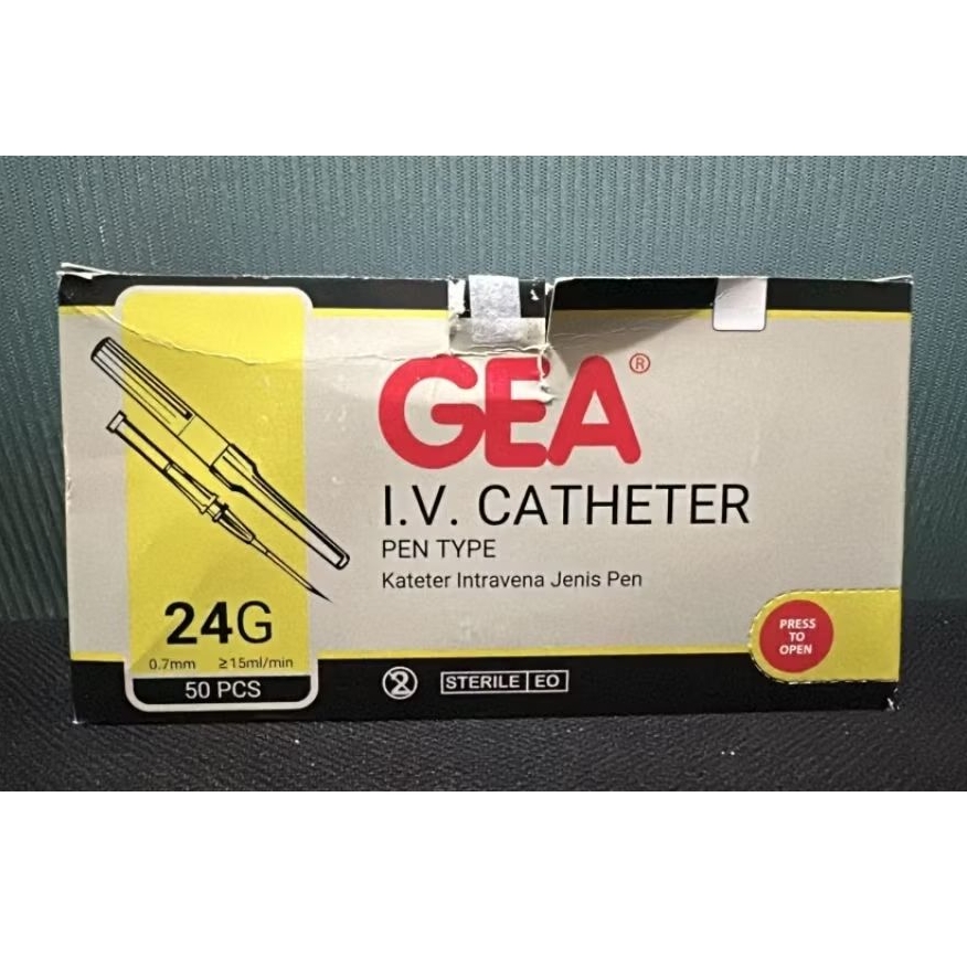 i.v. catheter 24g GEA
