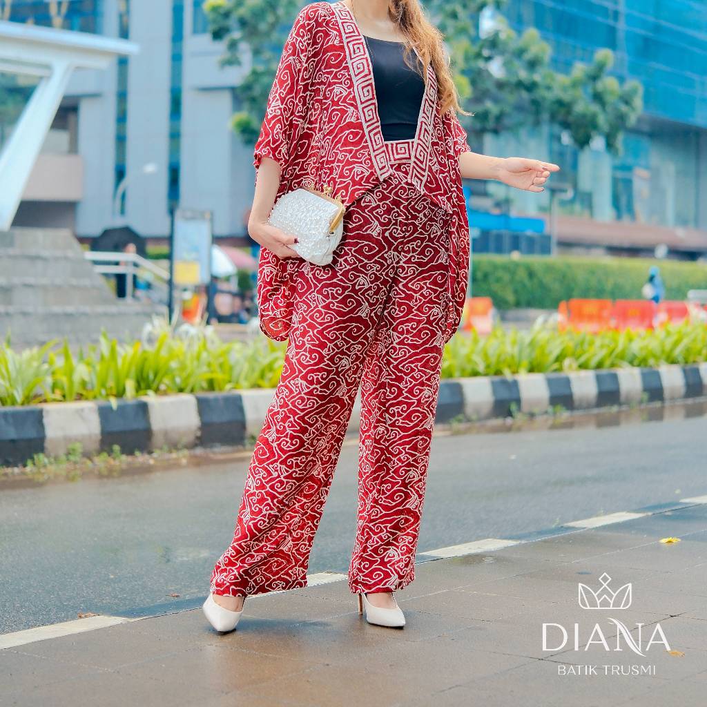 Diana Batik - CELANA KULOT MOTIF VISCOSE