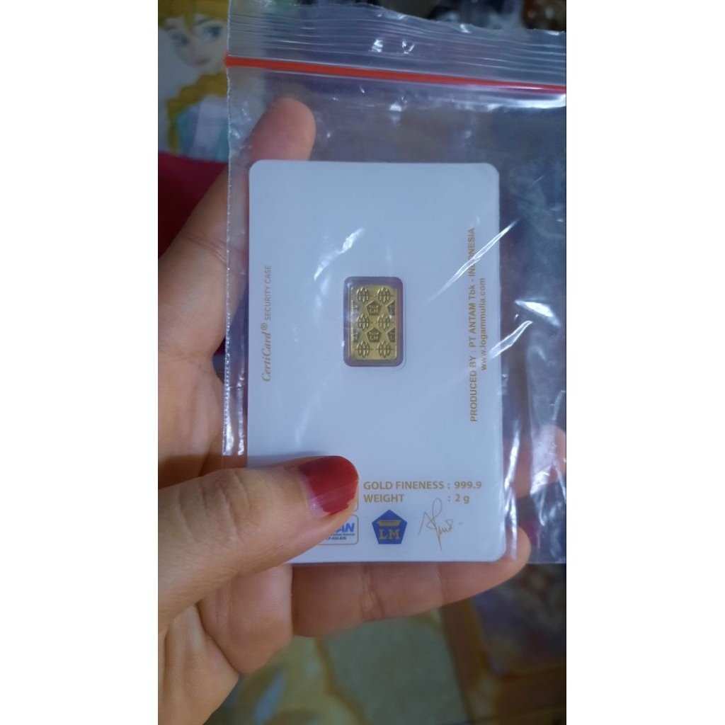 Logam Mulia 2 gram / Emas 2 gram / Logam Mulia Antaam 2gr
