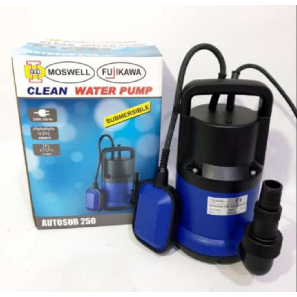 Pompa Celup Air Kotor AUTOSUB-250 Moswell Pompa Submersible 400 watt
