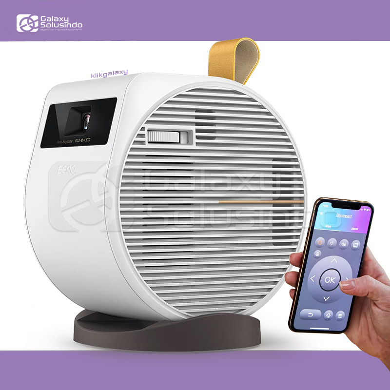 BENQ GV11 Portable Video Projector Free Angle Projection Android TV with Wi-Fi and Bluetooth Speaker