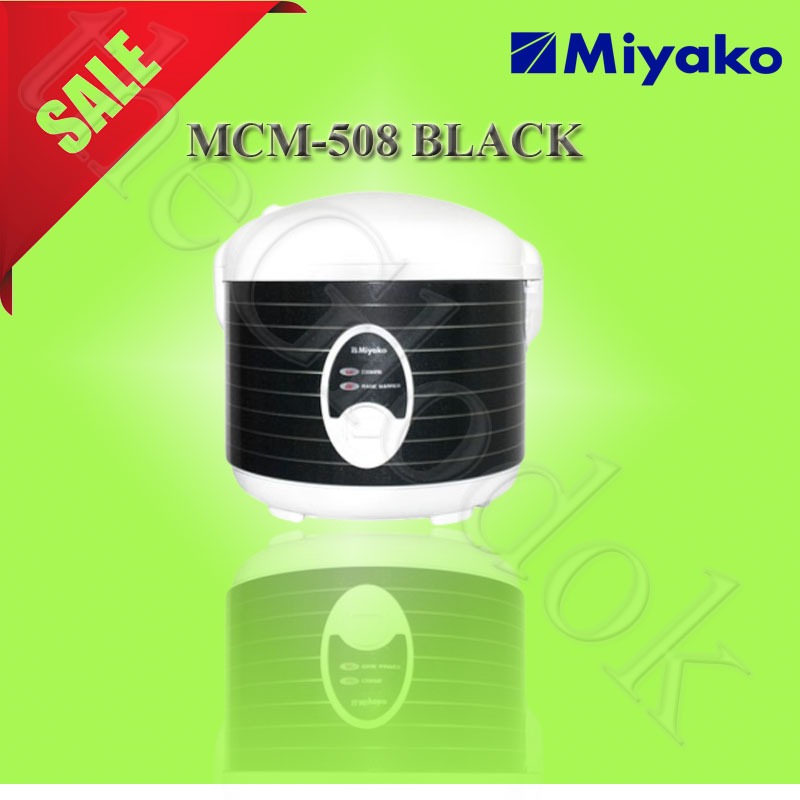 Miyako MCM-508 Magic Com Rice Cooker 1.8 Liter MCM508 508 1,8