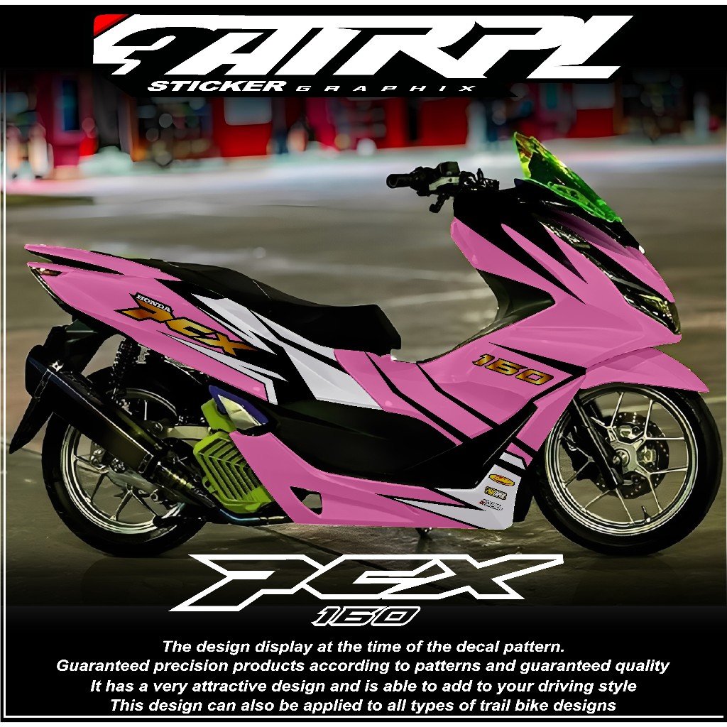 Decal Sticker PCX 160 2021 Fullbody - Dekal PCX 160 New Decal Sticker Honda PCX 160 2021 atriplegrap
