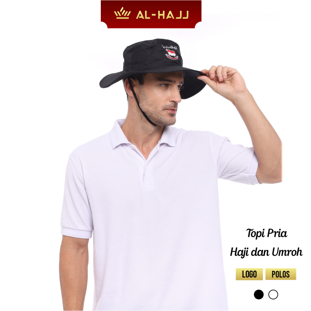 AL HAJJ Topi Bundar Haji dan Umroh Pria