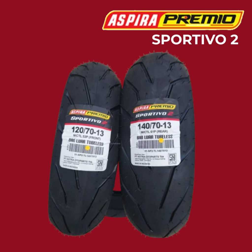 ASPIRA PREMIO SPORTIVO 2 NMAX RING 13 BAN TUBELESS