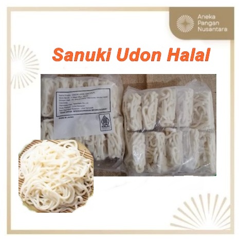 Sanuki Udon Table Mark Halal MUI - Udon Halal - 200 gram