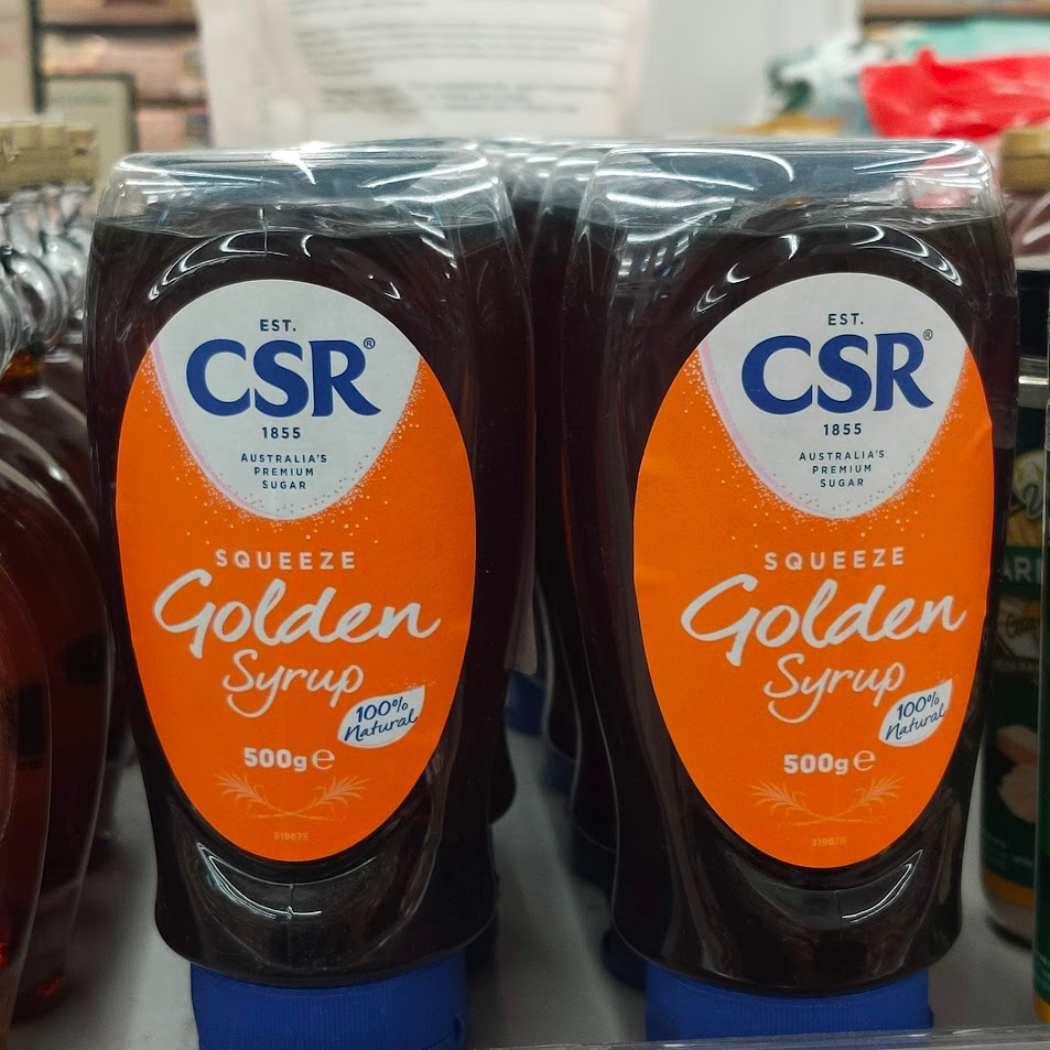 CSR Squeeze Golden Syrup 500gr Australias Premium Sugar Gula