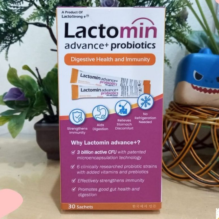 LACTOMIN Probiotics Advance+ Probiotics (30 sachets)/probiotics untuk dewasa dan anak