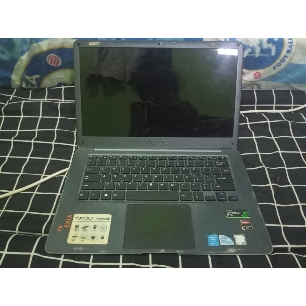 Axioo MyBook 14f Kondisi tanpa charger
