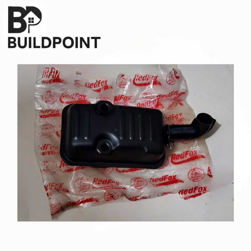 RedFox Knalpot Mesin Potong Rumput 2T Knalpot pengganti untuk mesin potong rumput