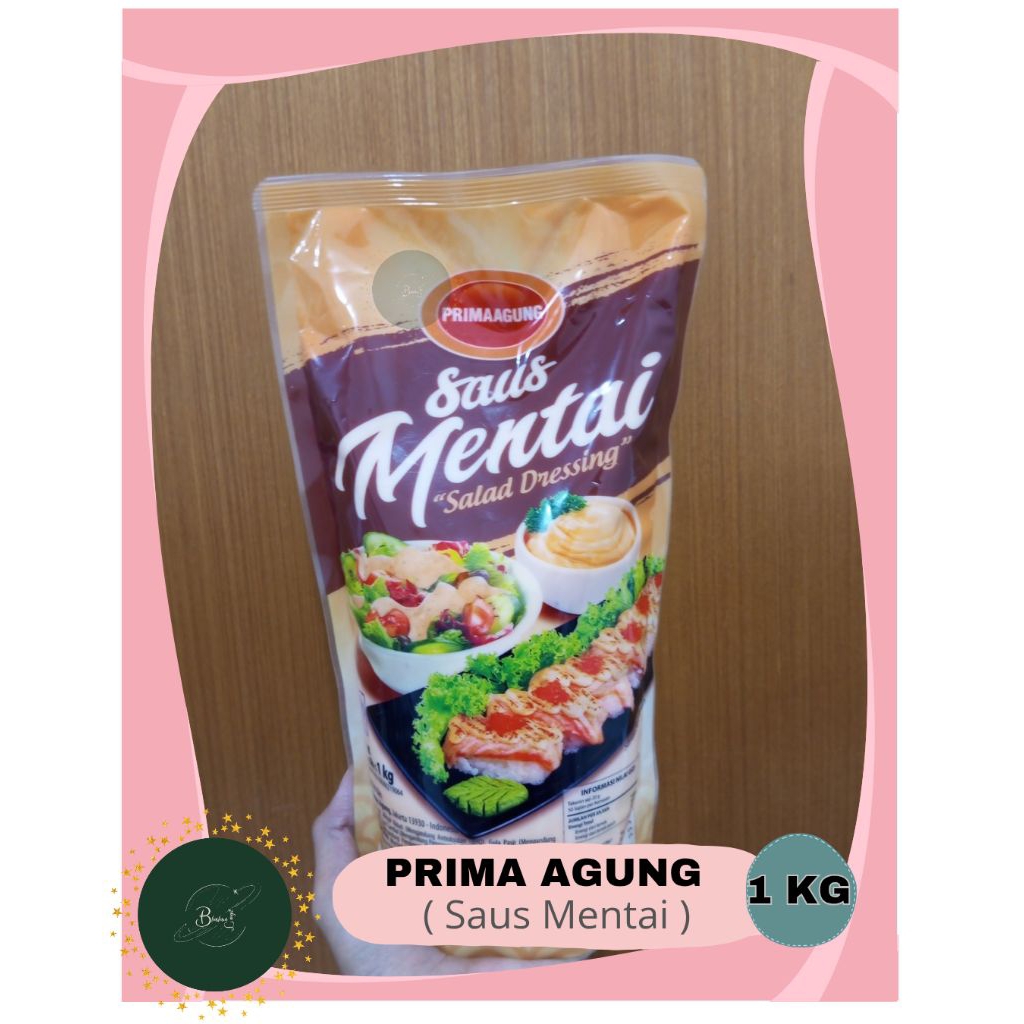 Prima Agung Saus Mentai / Mentai Mayo /Mayonaise /Saus mentai