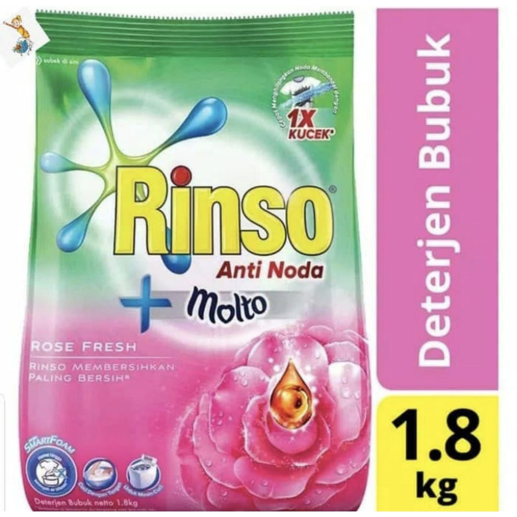 Rinso anti noda + molto 1,8kg